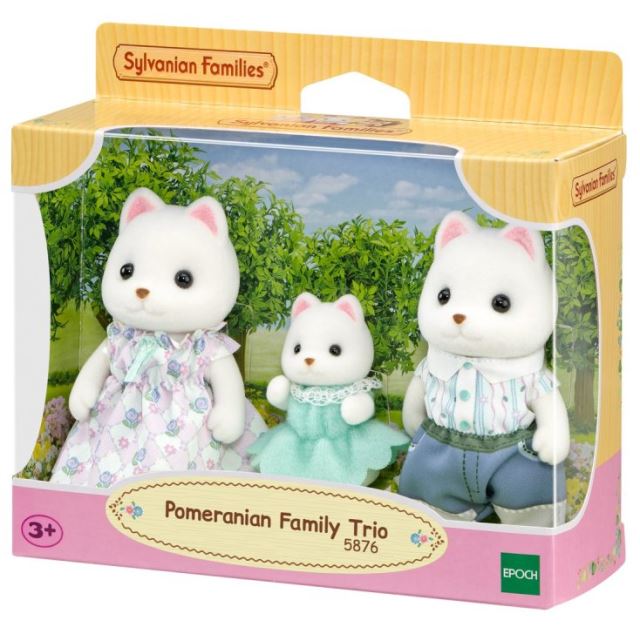 Sylvanian Families 5876 Rodina Pomeranian psíkov trio