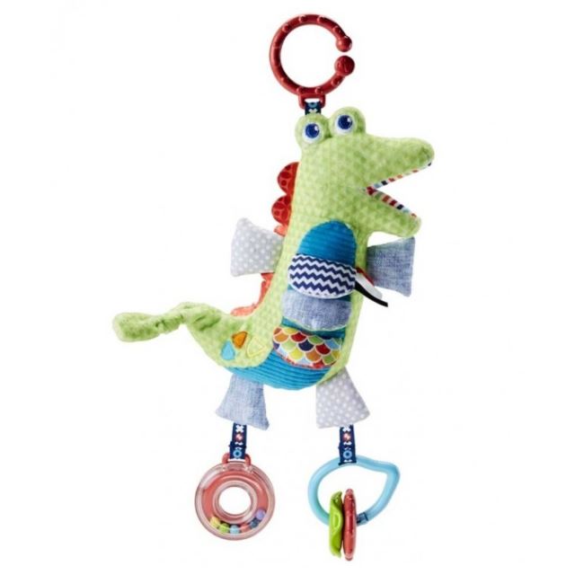 Fisher Price Měkkoučký krokodýlek s aktivitami, Mattel FDC57
