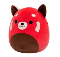SQUISHMALLOWS Panda červená - Cici (1)