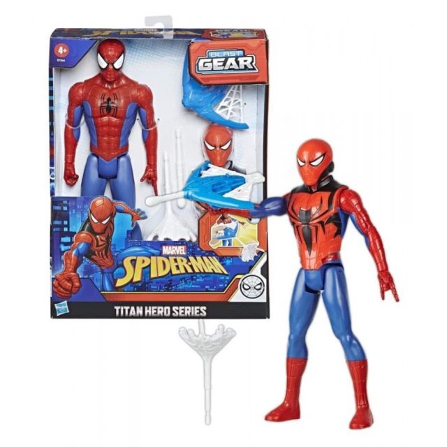 Spiderman Titan Hero Figurka s vystřelovací pavučinou, 30cm