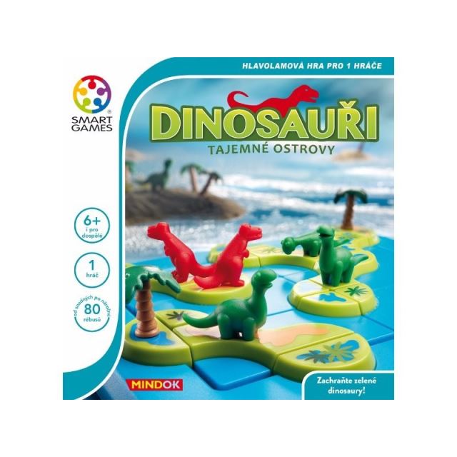 Dinosauři Tajemné ostrovy SMART, logická hra