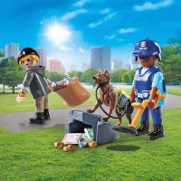 Playmobil 71731 Policajné pátranie so psom (1)