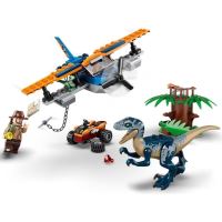 LEGO® Jurassic World 75942 Velociraptor: Záchranná mise s dvouplošníkem (3)