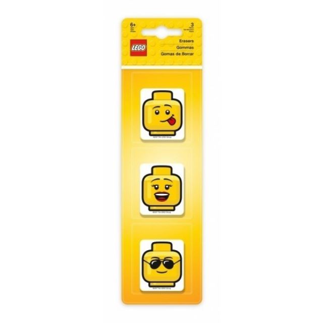 LEGO® Iconic Guma hlavy 3 ks