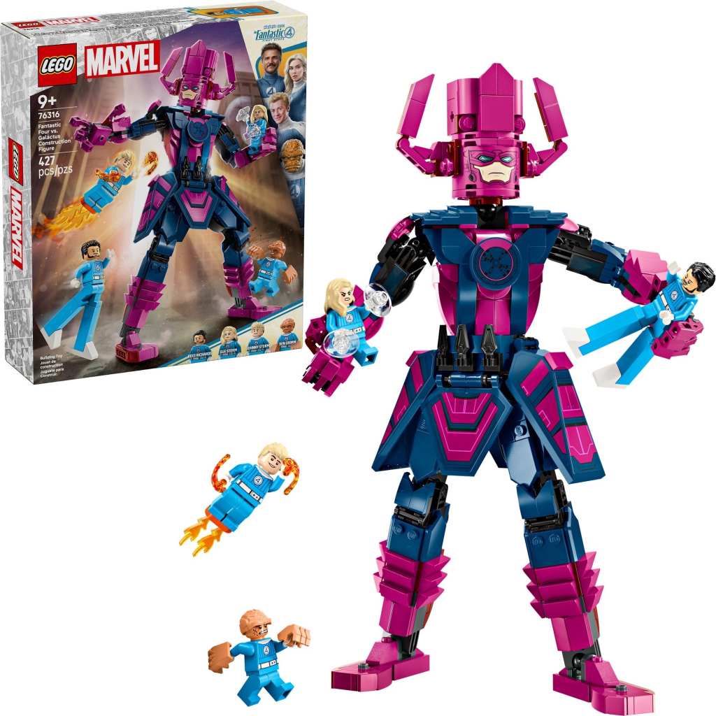 Levně Lego® marvel 76316 fantastická čtyřka vs. sestavitelná figurka galactuse