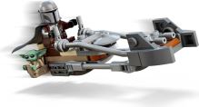 LEGO® Star Wars™ 75436 Mandalorian, Grogu a spídrová motorka (4)