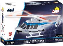 Cobi 26628 Bell 407 Policie, 1:48, 217 k