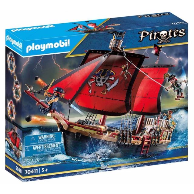 Playmobil 70411 Pirátská bitevní loď s lebkou