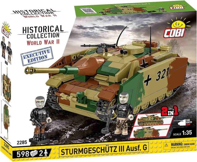 Cobi 2285 Německé samohybné útočné dělo Sturmgeschütz III Ausf. G