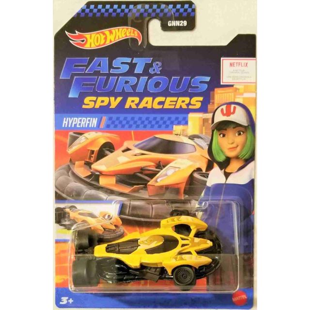 Rýchlo a zbesilo angličák HYPERFIN, Mattel GRT73