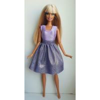 LOVEDOLLS Glitrová sukně fialová