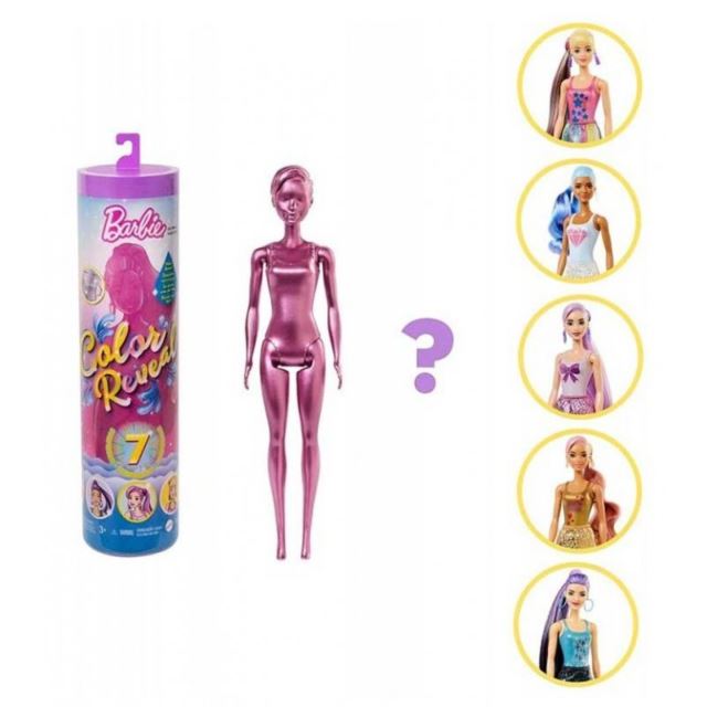 Mattel Barbie COLOR REVEAL Třpytivá, vlna 2, GTR93