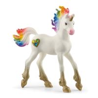 Schleich 70727 Jednorožec žriebä srdiečkové dúhové