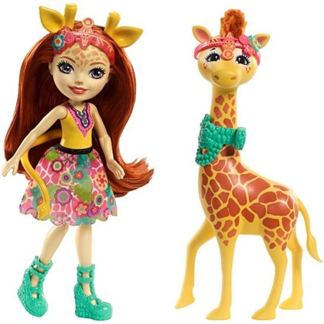 ENCHANTIMALS Panenka Pawl a žirafa Gillian, Mattel FKY74