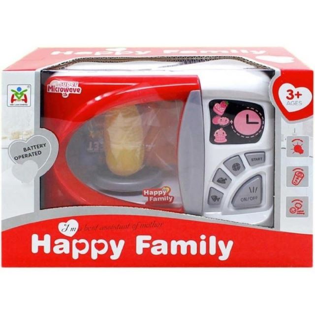 Dětská mikrovlnka Happy Family se zvukem a světlem