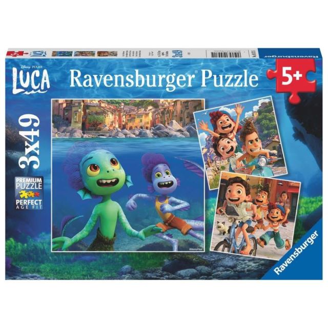 Ravensburger 05571 Disney Pixar: Luca 3x49 dielikov