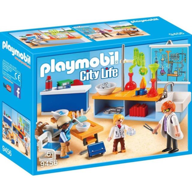 Playmobil 9456 Učebna chemie