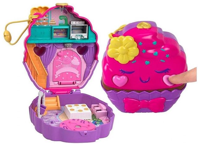 Mattel Polly Pocket Pidi svet do vrecka Cupcake, HKV31