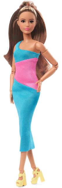 Mattel Barbie Signature LOOKS Brunetka s culíkem, HJW82