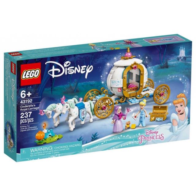 LEGO® Disney 43192 Popelka a královský kočár