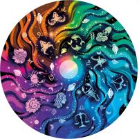 Ravensburger 00819 Kruhové puzzle: Astrológia 500 dielikov (1)