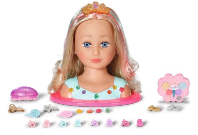 Starší sestřička BABY born Česací hlava pink