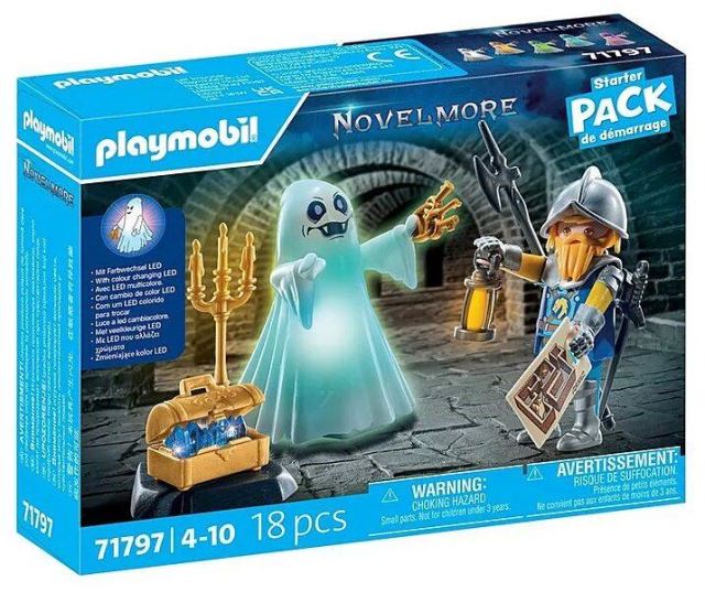 Playmobil 71797 Starter Pack Hradný duch a rytier z Novelmoru