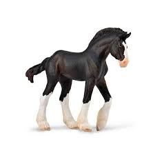 Collecta Hříbě Clydesdale Black