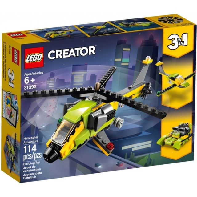 LEGO CREATOR 31092 Dobrodružství s helikoptérou