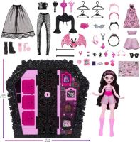 Mattel Monster High Skulltimate Secrets Šatník s překvapením a Draculaurou, JMG63 (3)