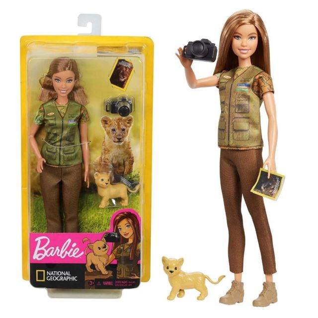 Barbie National Geographic Fotografka divočiny, Mattel GDM46