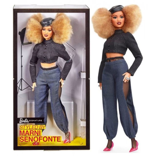Mattel Barbie sběratelská ve stylu Marni Senofonte