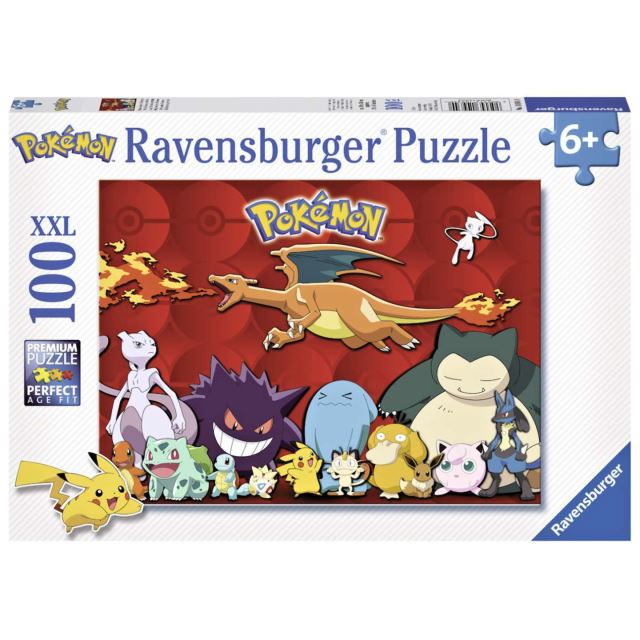 Ravensburger 10934 Pokémon 100 XXL dielikov