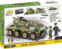 Cobi 2288 Nemecké pancierové vozidlo Sd.Kfz. 234/3 Stummel 1:35 (10)