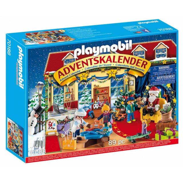 Playmobil 70188 Adventní kalendář Vánoce v hračkářství
