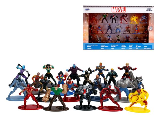 Jada Marvel Kovové sběratelské nanofigurky 20 ks, wave 3