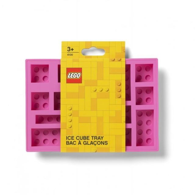 LEGO® Iconic silikonová forma na led růžová