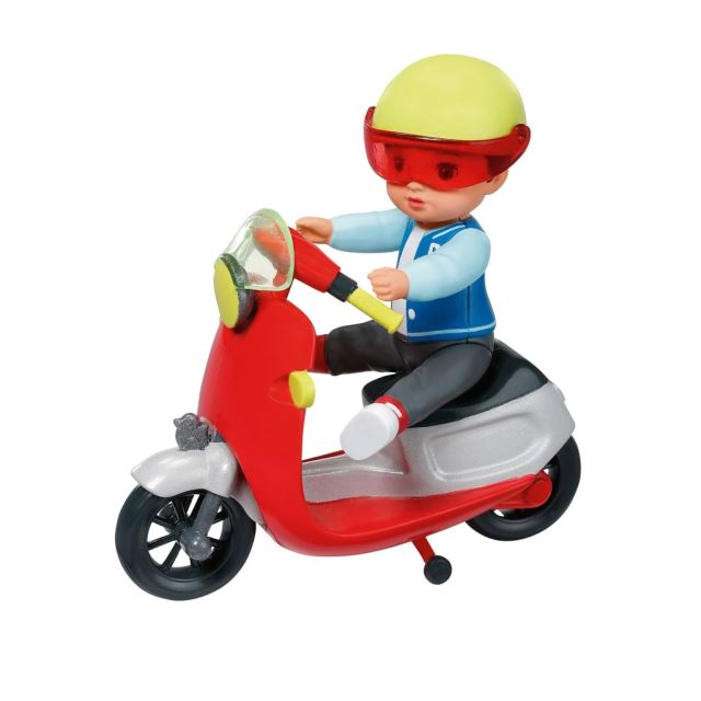 BABY born® Minis Súprava so skútrom a bábikou