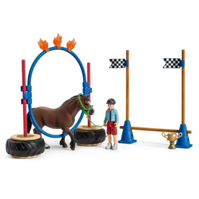 Schleich 42482 Závod v agility pro poníky