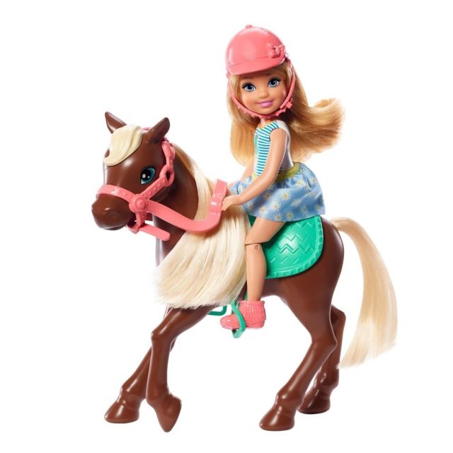 Barbie Chelsea a poník, Mattel GHV78