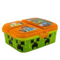 Minecraft Olovrantový box s priehradkami 550 ml (1)