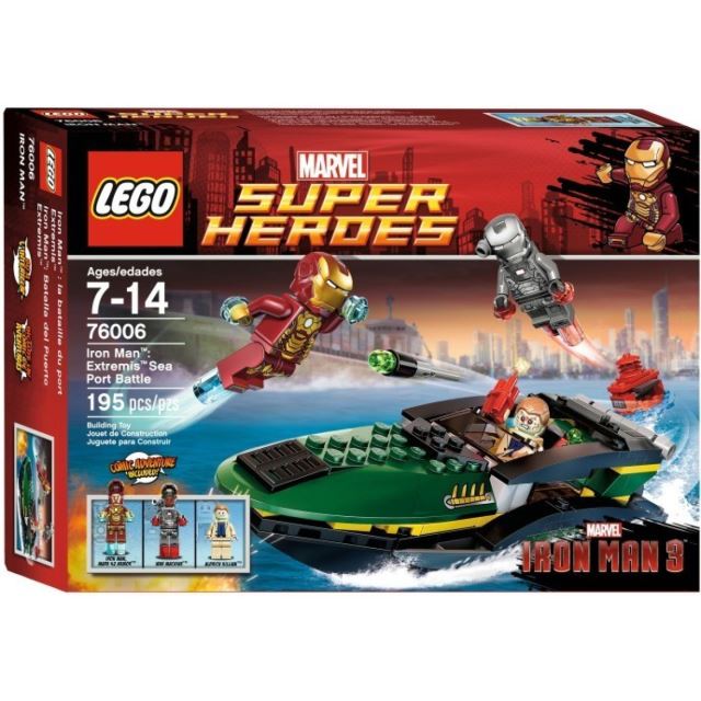 LEGO Super Heroes 76006 Iron Man: Bitva v přístavu, Rarita!