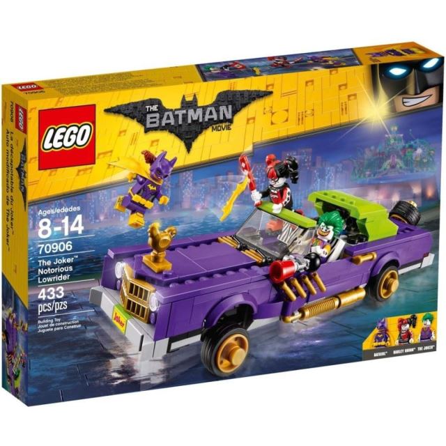 LEGO® Batman Movie 70906 Joker a jeho vůz Notorious Lowrider