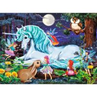 Ravensburger 10793 Puzzle Kouzelný les 100 dílků (1)