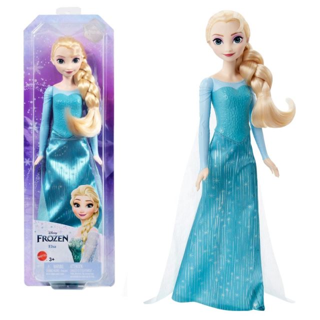 Mattel Ľadové kráľovstvo Bábika Elsa tyrkysové šaty HLW47