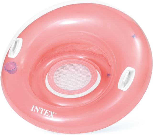 Intex 58883 Křeslo plovací Lounge růžové