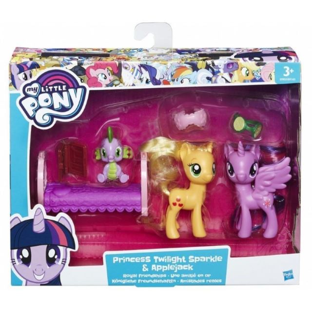 MLP My Little Pony Set 2 poníků Princess Twilight Sparkle a Applejack
