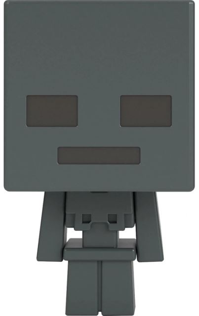 Mattel MINECRAFT Mini MOB hlava ČARODĚJ KOSTLIVEC, HKR68