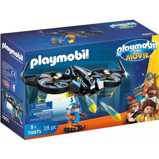Playmobil 70071 THE MOVIE Robotitron s dronem