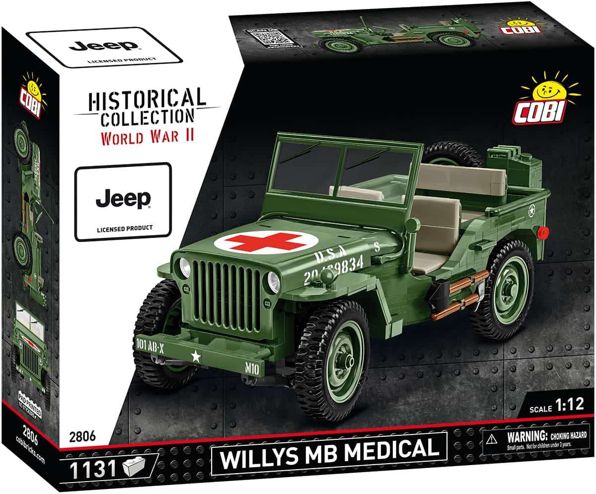 Cobi 2806 Willys MB medical, 1:12